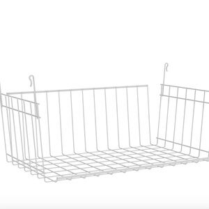 3x ClosetMaid White Wire Shelf Organizers - 3 PACK